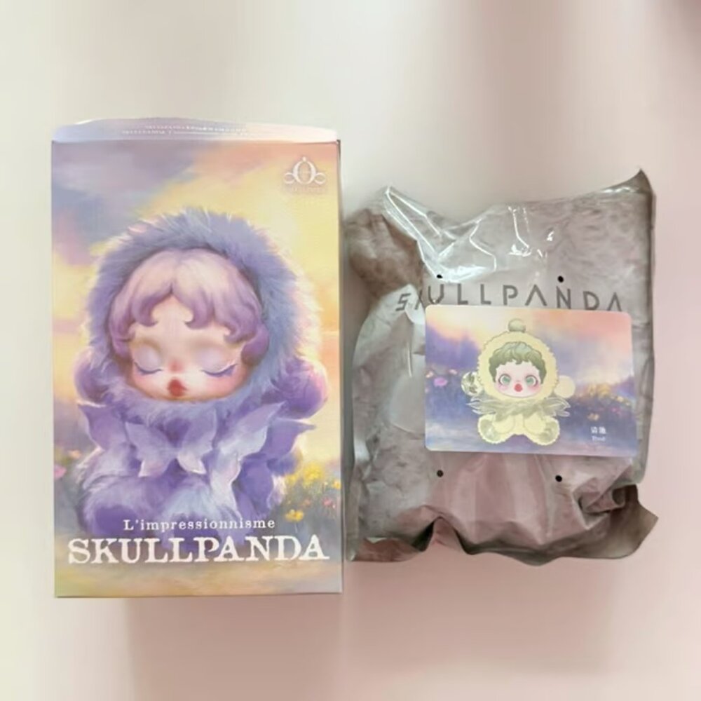 SKULLPANDA L'impressionnisme Series Plush Doll - Pond